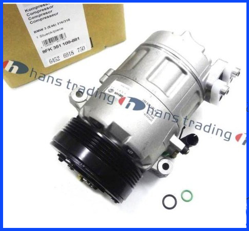 BMW BEHR製 3シリーズ E46 318i 318ci エアコンコンプレッサー A/Cコンプレッサー 64526918750 64524149481 64528386837拍卖