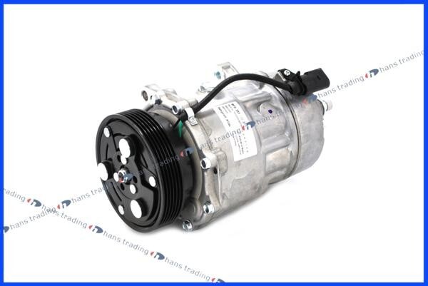 VW AUDI MAHLE製 エアコンコンプレッサー ゴルフ パサート ニュービートル A3 TT A/Cコンプレッサー 1J0820803N 1J0820803L ACP191000S拍卖