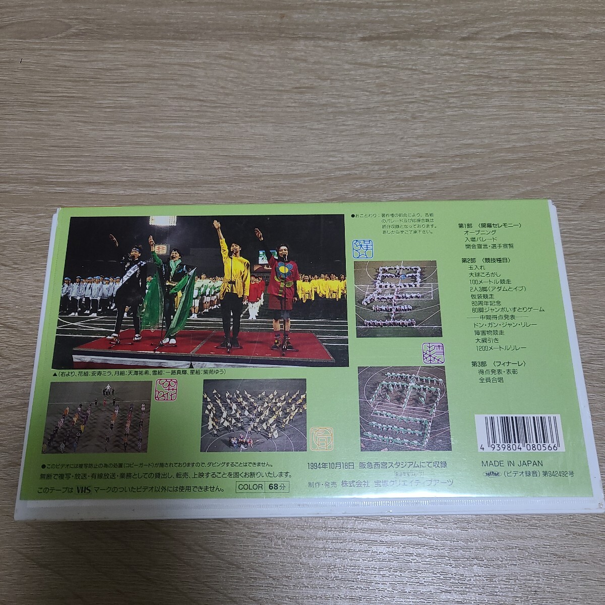 夢を描いて華やかに 『宝塚歌劇80周年記念 大運動会』 安寿ミラ 天海祐希 一路真輝 紫苑ゆう、宝塚歌劇団 生徒総出演!VHSビデオ拍卖