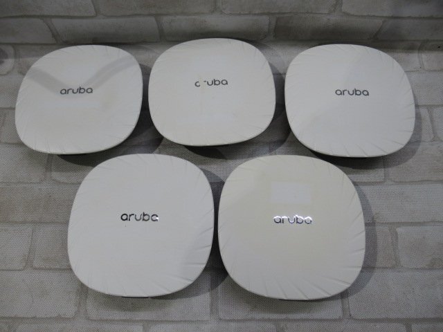 ▲Ω 新R 0095♪ 保証有 Aruba APIN0515 AP-515-JP 無線LAN中継アクセスポイント 5台セット Wi-Fi6/PoE給電対応拍卖