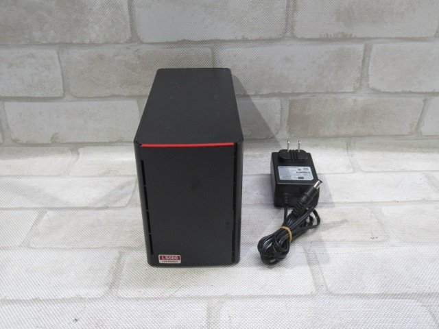 AD0411 Ω 新LO 0013h 保証有 BUFFALO【 LS520D0802G 】Link Station LS520DGシリーズ ネットワーク対応HDD 4TB×2 AC付 動作/初期化拍卖