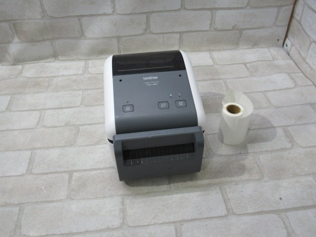 Ω 新LI 0134t 保証有 brother【 TD-4510D 】ブラザー ラベルプリンター ラベル幅4インチ対応モデル拍卖