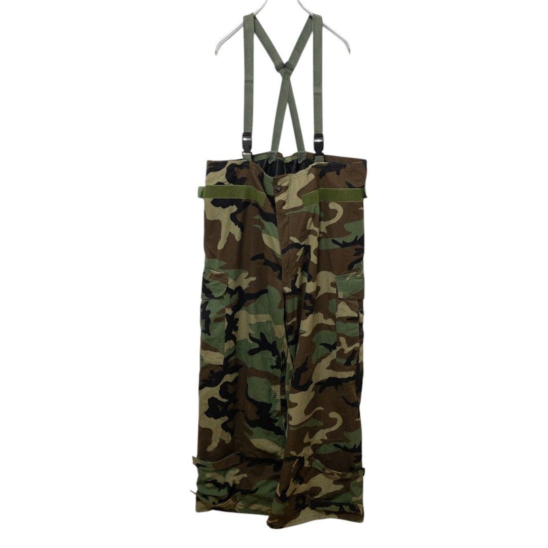 【US ARMY】 米軍 実物 ウッドランドカモ オーバーオール S-1125拍卖