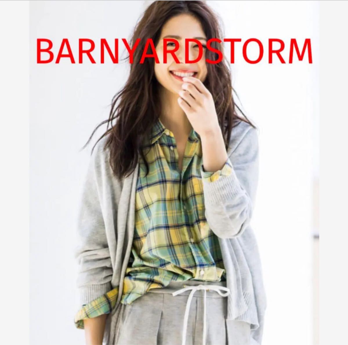 未使用品です★ BARNYARDSTORM ホールガーメントカーディガン拍卖