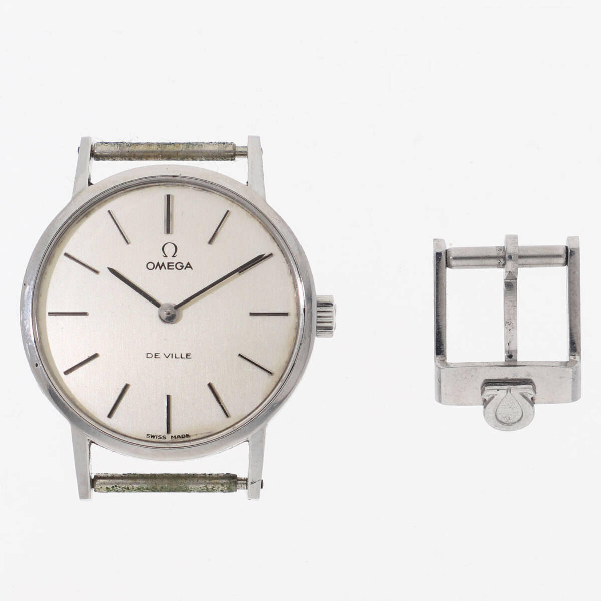 OMEGA オメガ デビル シルバーダイヤル SS 手巻き レディース【129212】拍卖