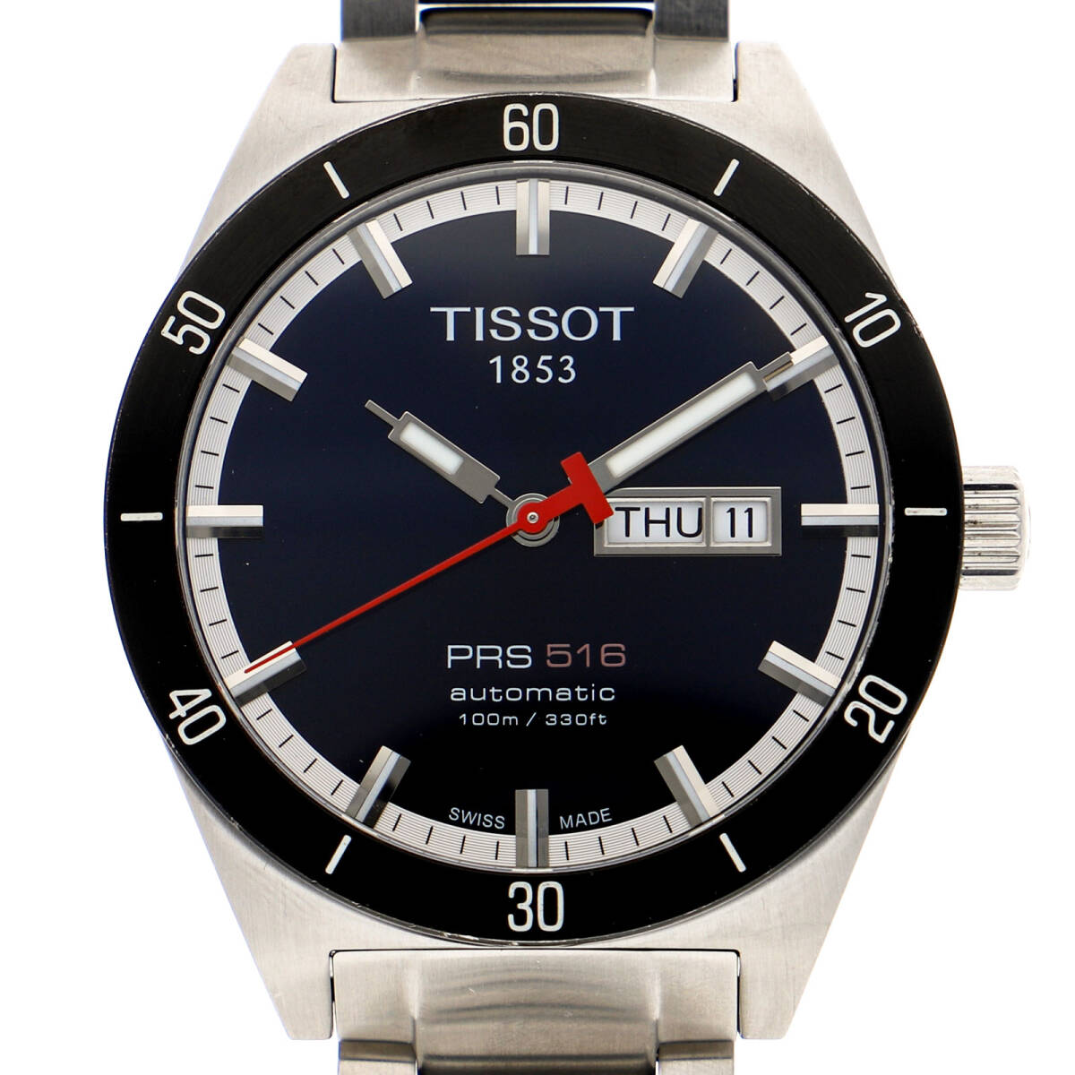 TISSOT ティソ T044.430.21.041.00 オートマチック ブルーダイヤル SS 自動巻き メンズ【129302】拍卖