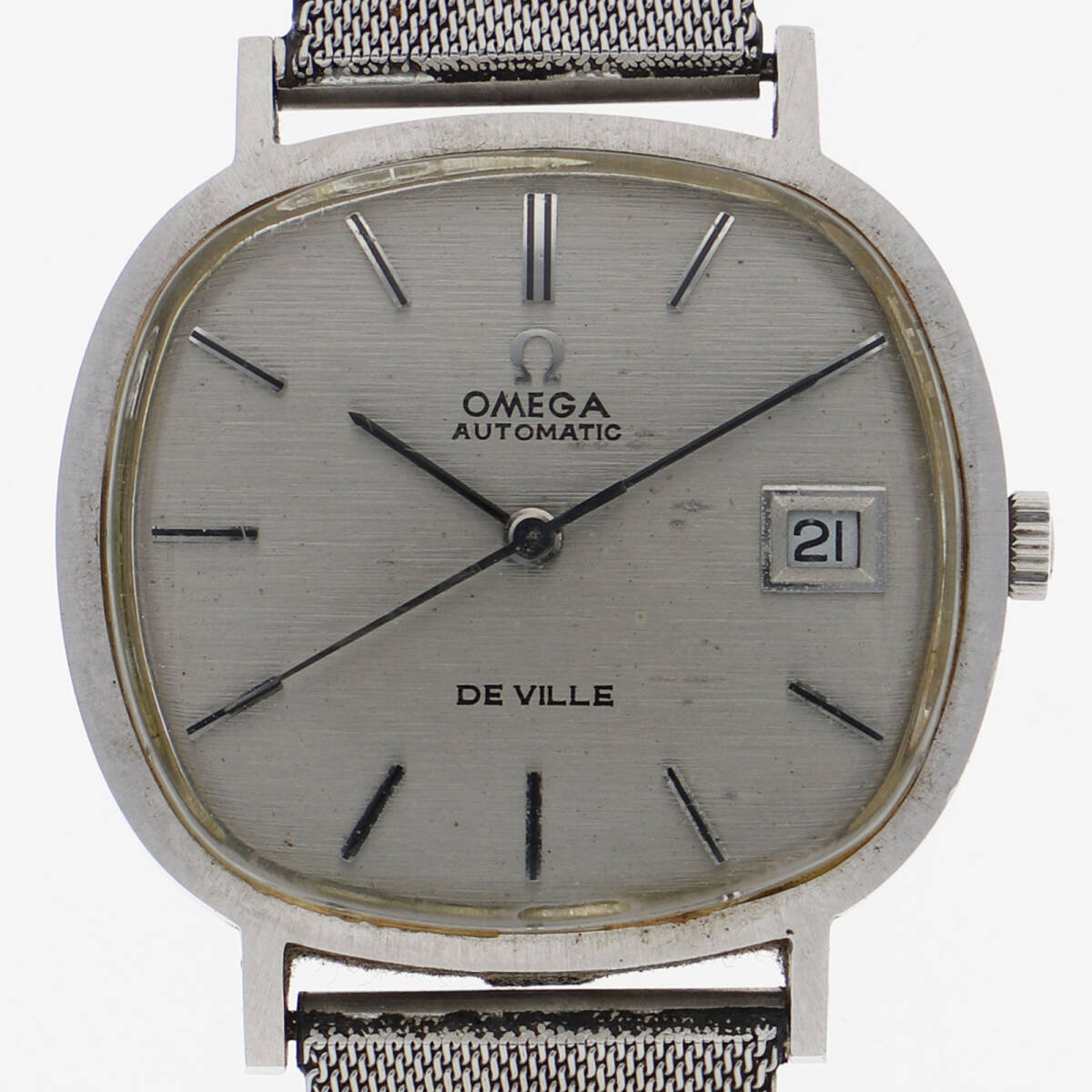 OMEGA オメガ デヴィル シルバーダイヤル SS 自動巻き メンズ【126149】拍卖