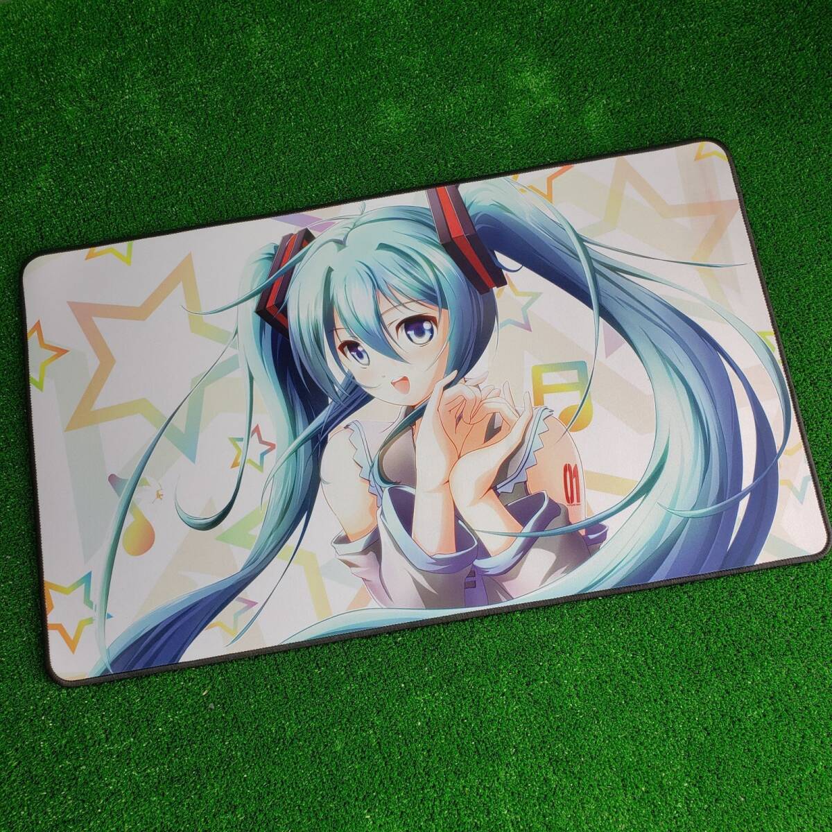 【初音ミク】マルチデスクマット プレイマット マウスパッド ゲーミングマウスパッド デスクマット キーボードパッド拍卖