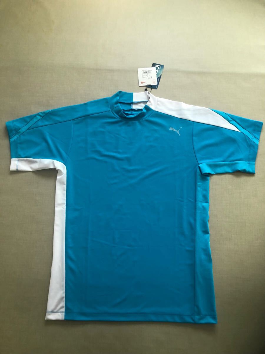 送料無料◆新品◆プーマ ゴルフ PF ストレッチ CB テックカット モックネック◆(S)◆627646-02◆PUMA GOLF・半袖シャツ拍卖