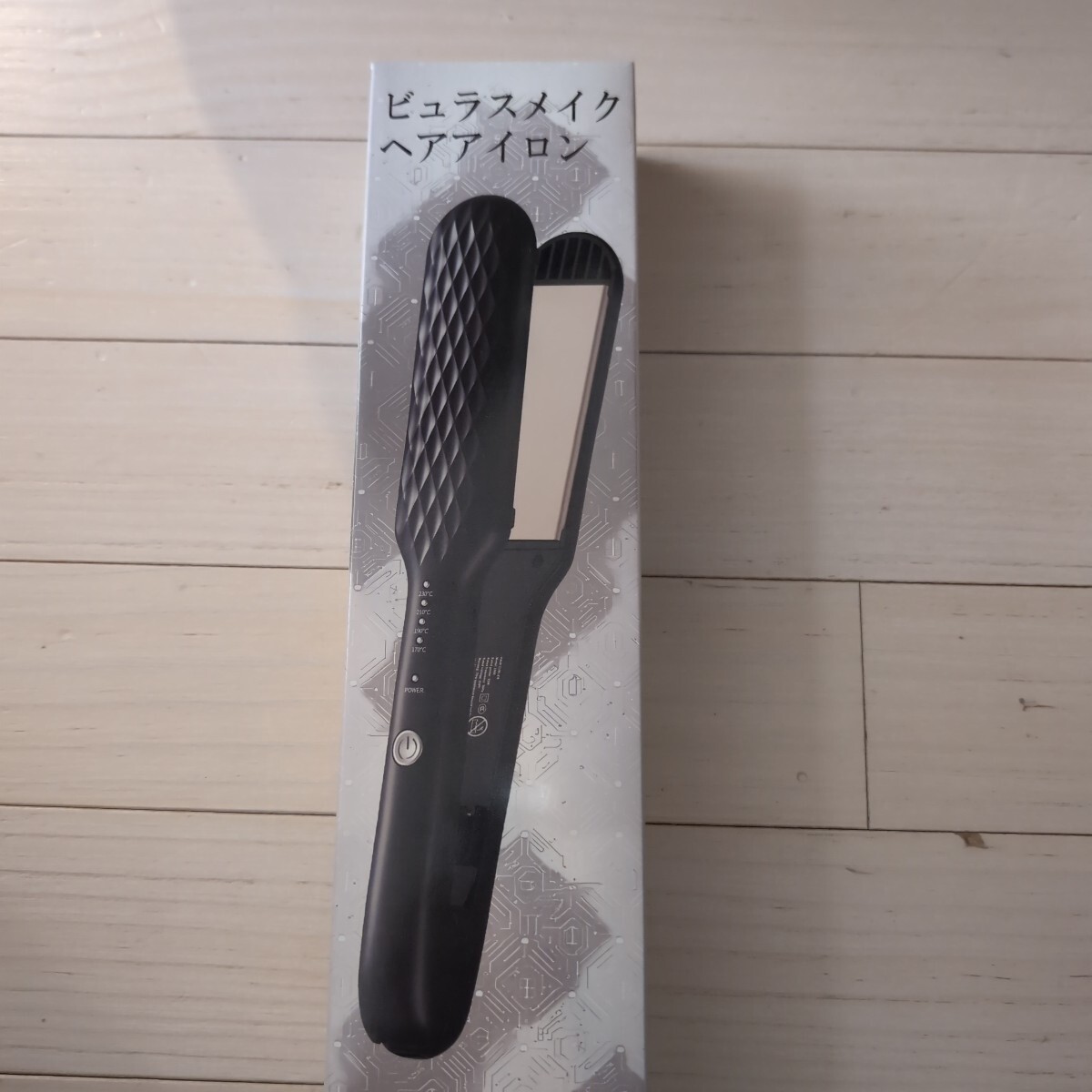 ビュラスメイク ヘアアイロン ブラック拍卖