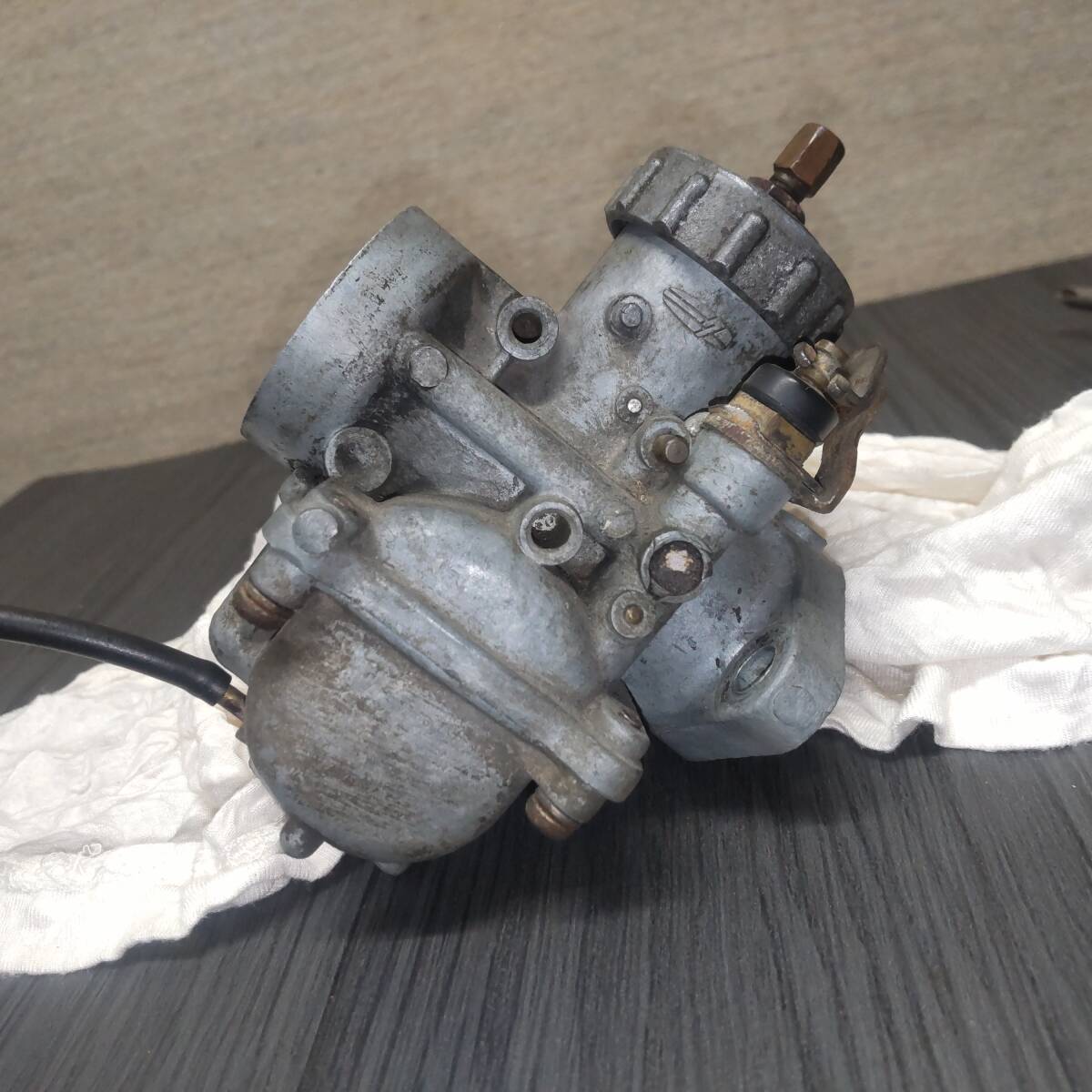 ミクニ キャブレターASSY ■中古■ バンバン125に付いてました RV125 2スト■6V 実動車外し 空冷TS125ハスラー用??MIKUNI拍卖