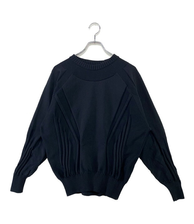 24AW A-POC ABLE ISSEY MIYAKE TYPE-K 001 長袖Tシャツ 1 ブラック AT43KN450 エイポック エイブル イッセイミヤケ拍卖