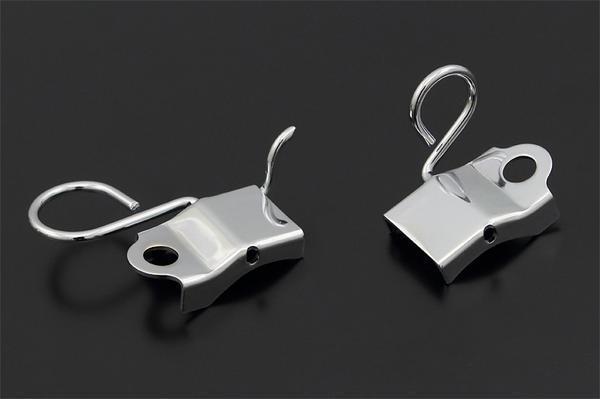 【PMC.Inc】 Z1/Z2 ワイヤークランプセット クローム メッキ KZ750/1000 PMC拍卖