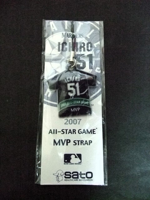 ★激安★即決★非売品★新品★佐藤製薬★2007★マリナーズ★イチロー★オールスターゲーム★MVP★ストラップ★ノベルティ★送料110円★拍卖