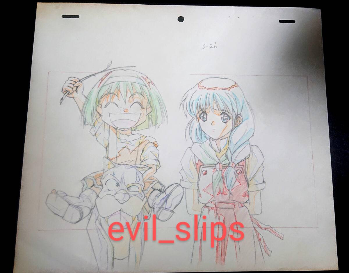 作品名不明 ゲーム用原画 検索セル画拍卖