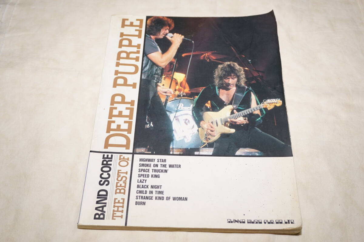 ● THE BEST OF DEEP PURPLE ● ベスト・オブ・ディープ・パープル 【 バンドスコア 】拍卖