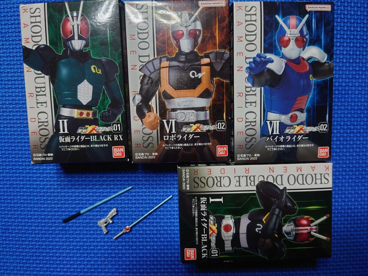仮面ライダーblackRxロボライダーバイオライダー拡張パーツリボルケインボルティックシューターバイオブレード掌動-XXダブルクロスSHODO-XX拍卖