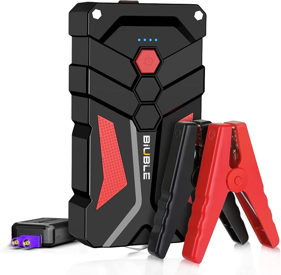 【新品】BIUBLE ジャンプスターター 12800mAh 2000Aピーク電流 12V 車用エンジンスターター モバイルバッテリー 日本語取説付き拍卖