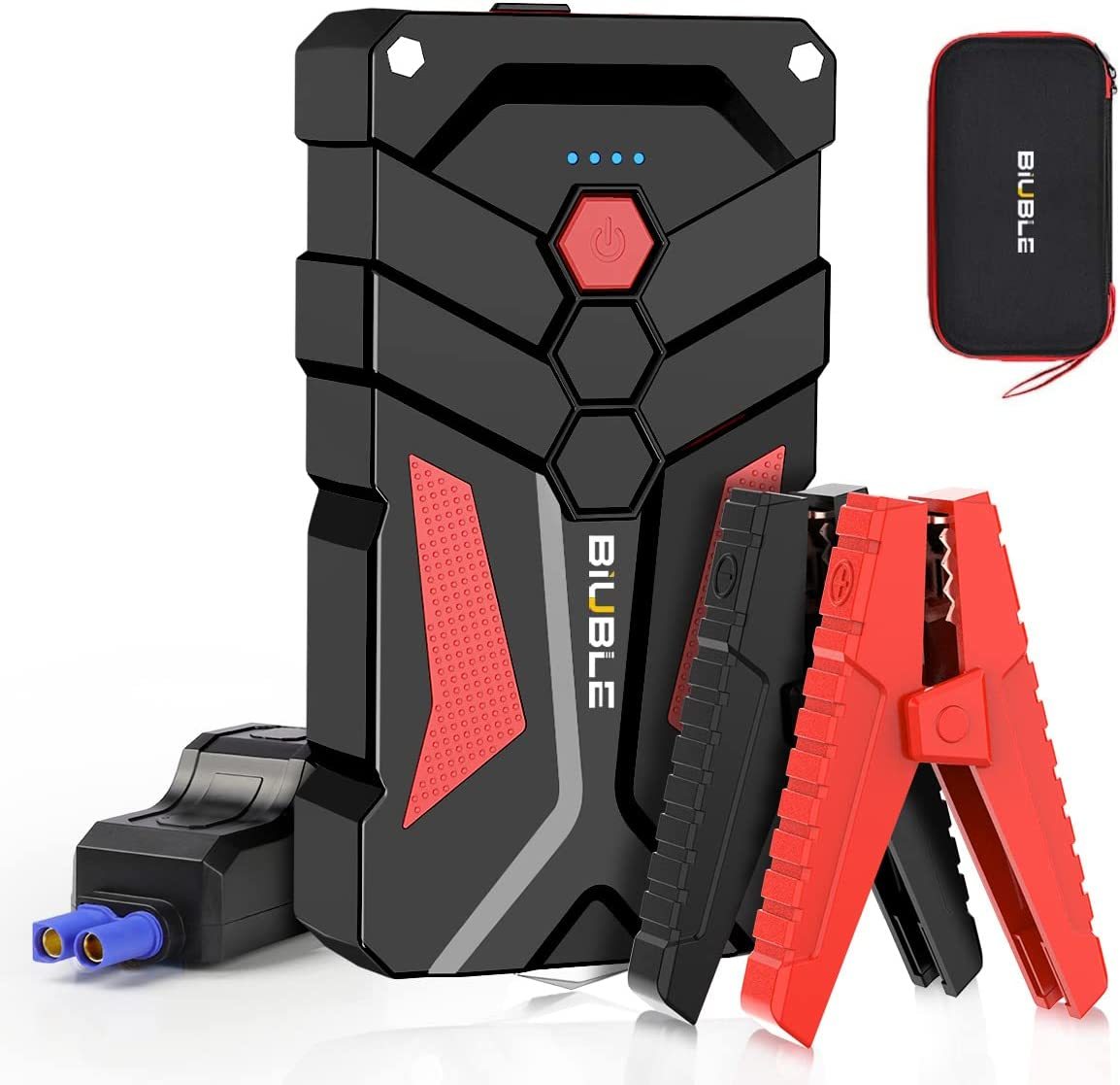【新品】BIUBLE ジャンプスターター 21800mAh 3000Aピーク電流 12V 車用エンジンスターター モバイルバッテリー 日本語取説付き拍卖