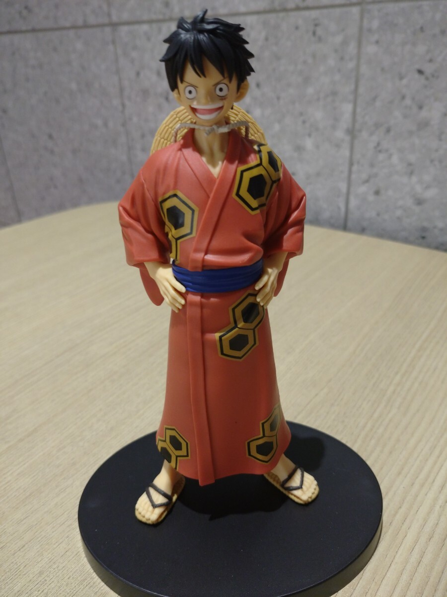 【開封品・本体のみ】ONE PIECE ワンピース DXF THE GRANDLINE SERIES ワノ国 MONKEY.D.LUFFY -浴衣ver. ルフィフィギュア拍卖