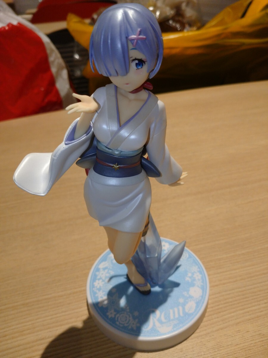 【開封品・本体のみ】Re:ゼロから始める異世界生活 SSSフィギュア お伽話シリーズ・レム・雪女 パールver. 拍卖