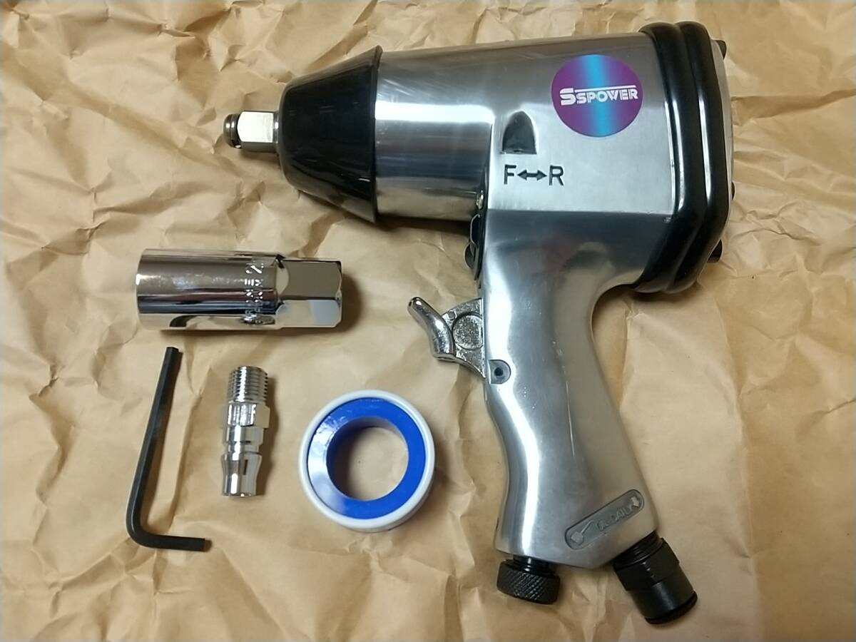【未使用品】エアーインパクトレンチ AIM-01拍卖