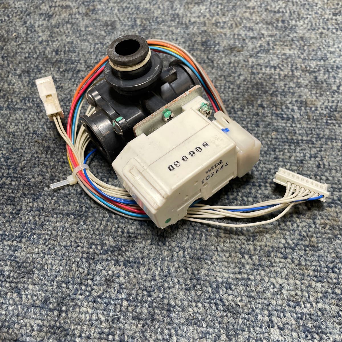 回転動作確認 三菱電機 ヒートポンプ給湯機 SRT-HPT46W3 バイパス電動弁 723ZD1 エコキュート 三方弁 混合弁 ミキシング SRT-HPT37W3 拍卖