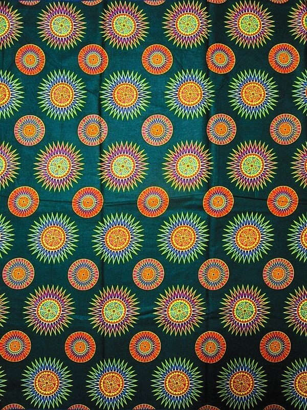 ②⑦Cアフリカンプリント*パーニュ*キテンゲ*アフリカンバティック拍卖