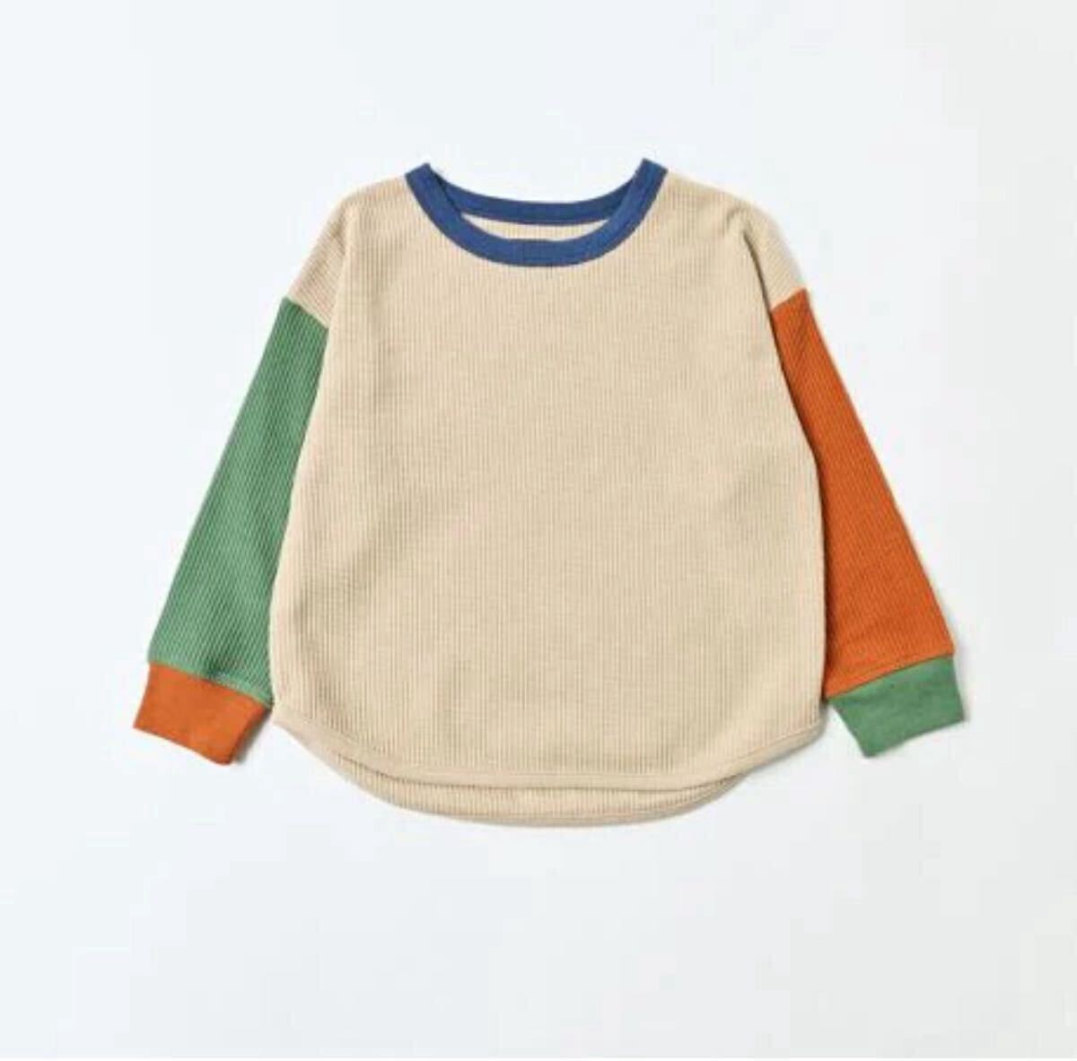 markeys マーキーズ キッズ ワッフルロンT トップス 長袖拍卖