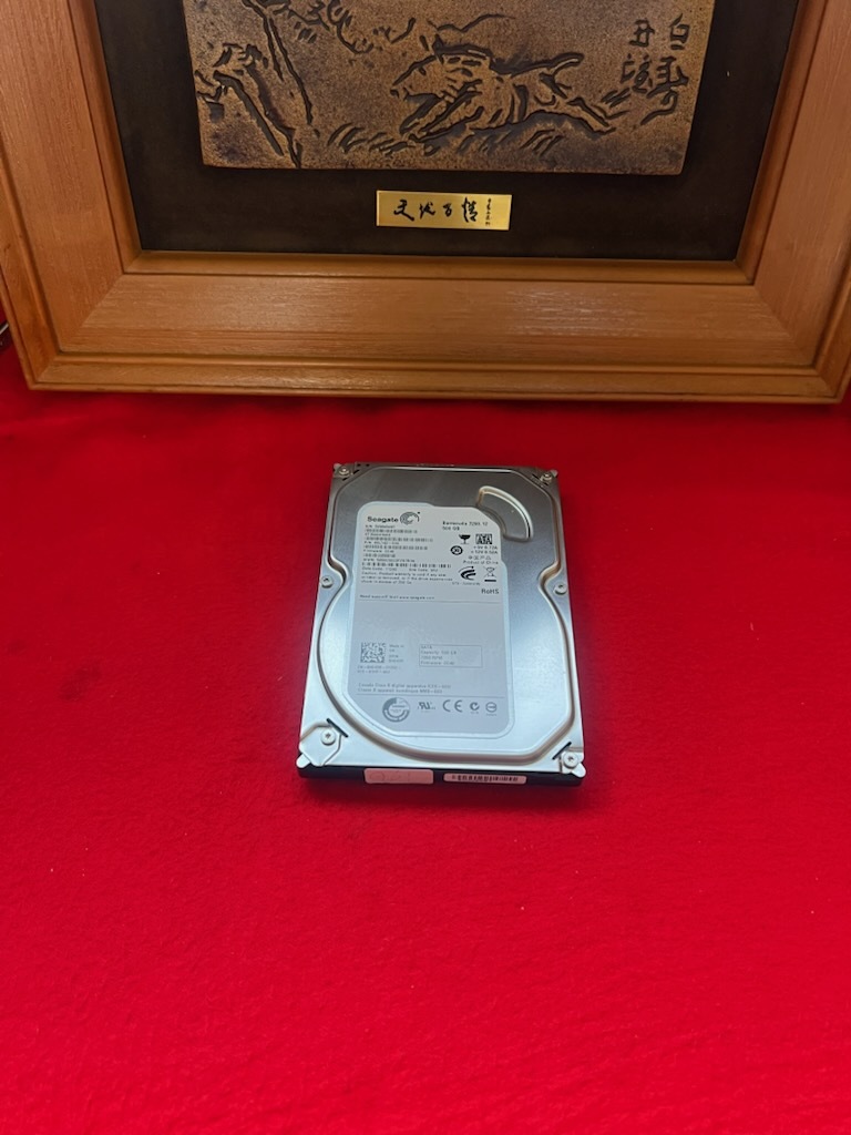 不良返金保証 Seagate ST3500418AS 3.5inch/内蔵HDD/S-ATA/500GB (G61)拍卖