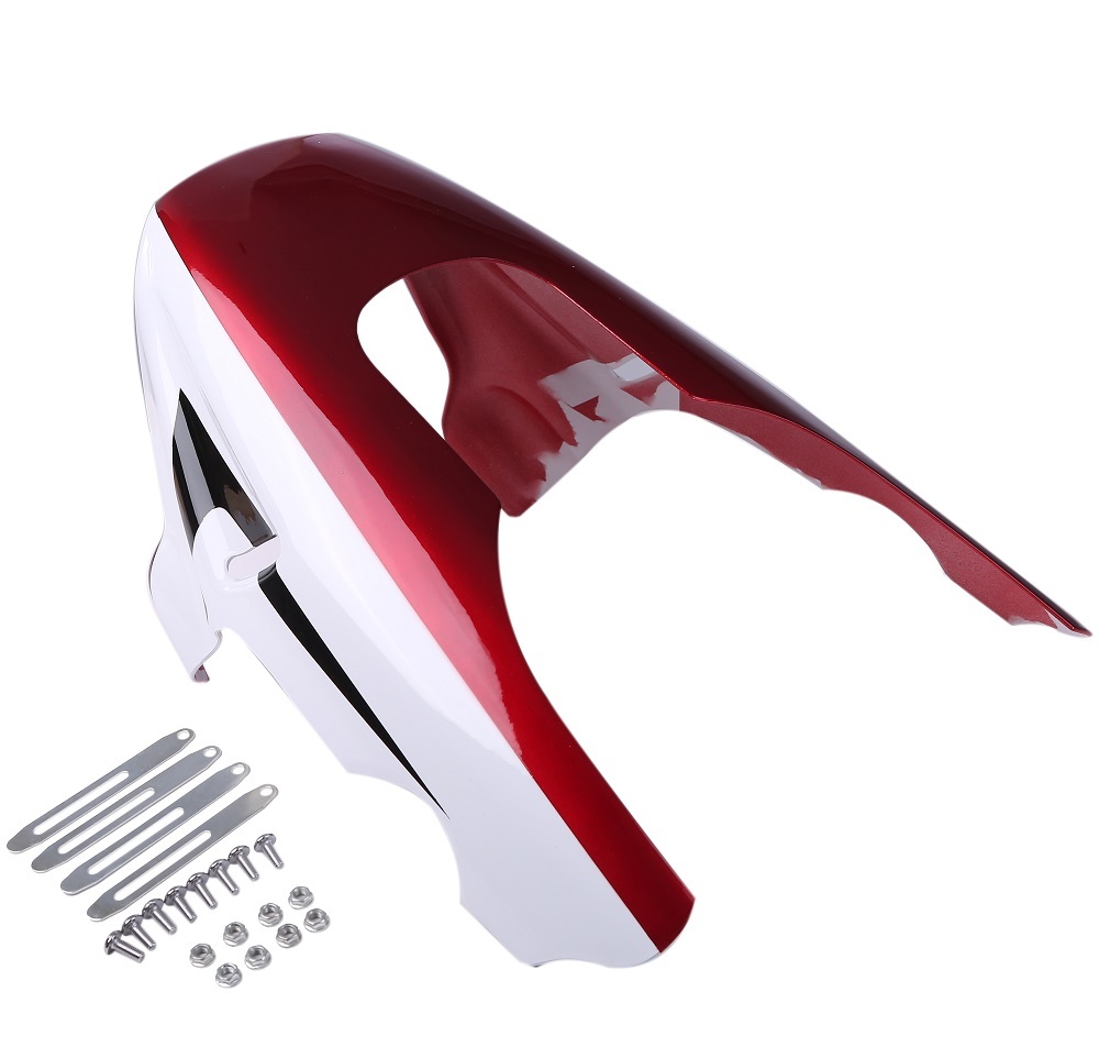 ホンダ フロント アンダー カウル カバー CB400SF VTEC CB750F CBX400F CBX550F 等 ホワイト レッド 赤 白 KRB120拍卖