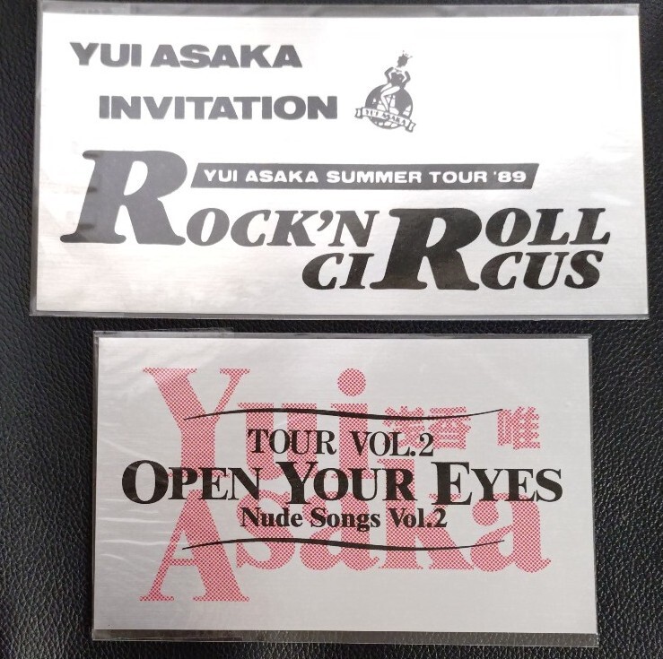 浅香唯 ステッカー シール 2枚拍卖