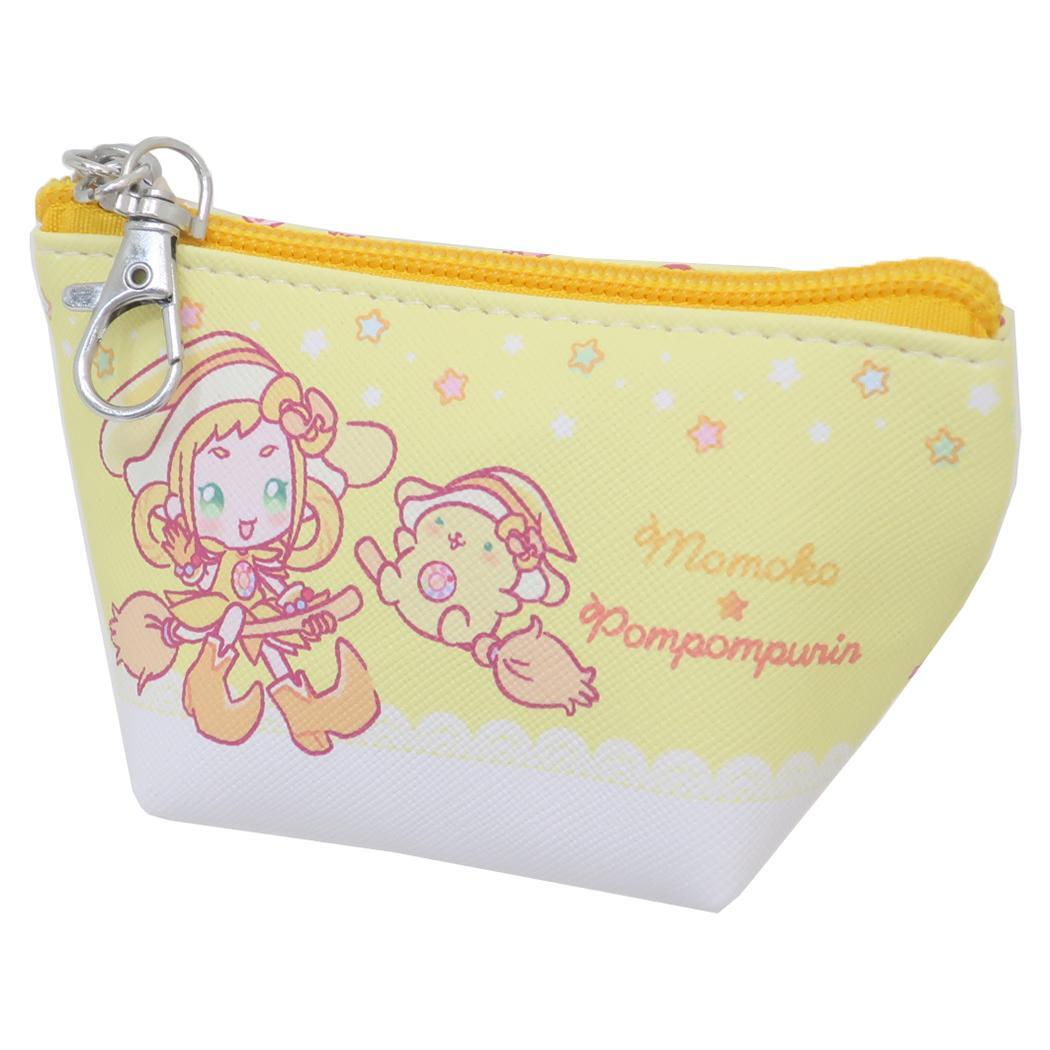 おジャ魔女どれみxサンリオキャラクターズ ミニポーチ イヤフォンポーチ ももこxポムポムプリン バンダイ 小物入れ キャラクター拍卖