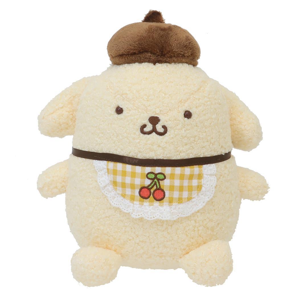 ポムポムプリン ぬいぐるみ プラッシュドールS さくらんぼチェック サンリオ ナカジマ プレゼント キャラクター グッズ拍卖