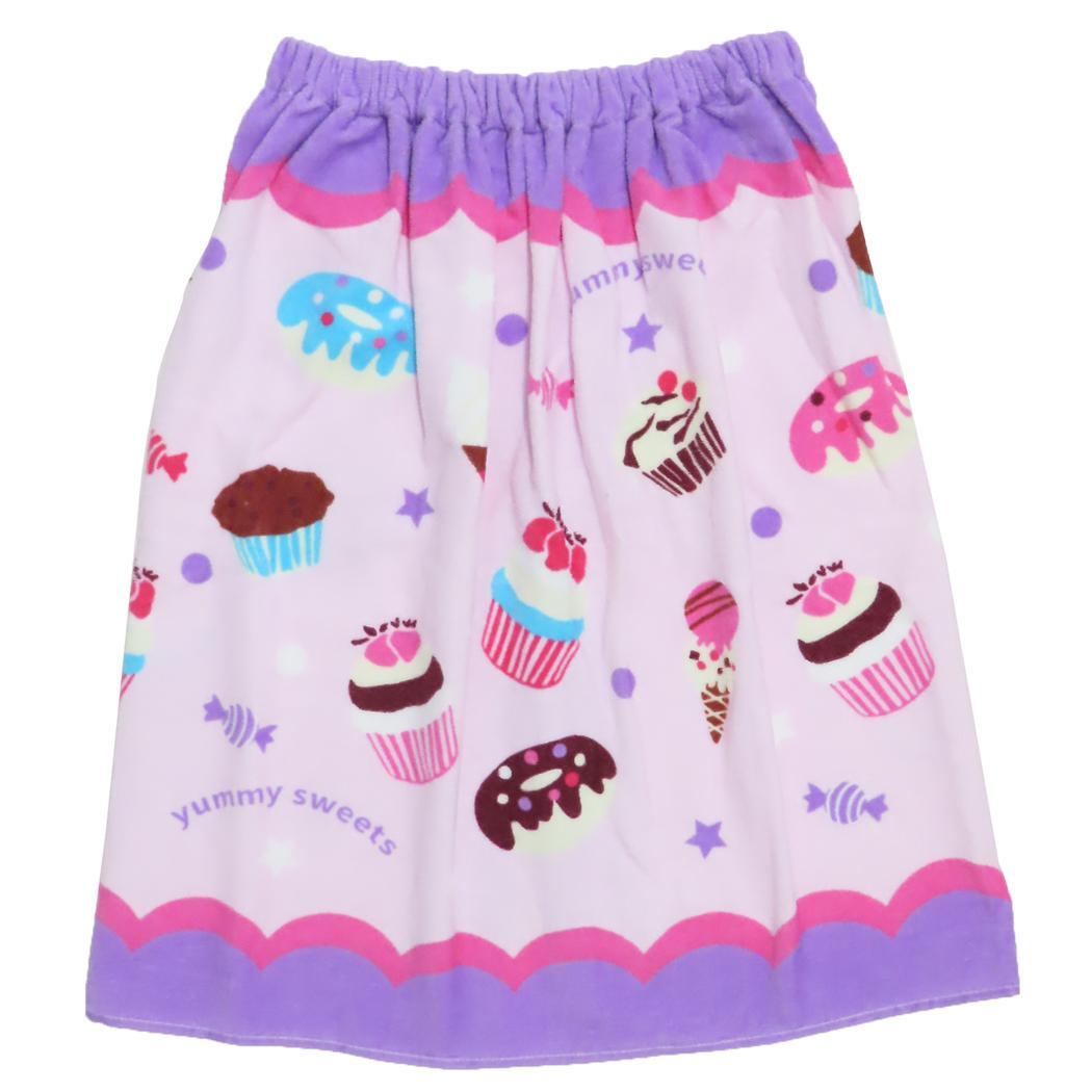 サンハート ラップタオル 60丈マキタオル 60cm丈巻き巻きタオル ハピネススイーツ 丸眞 サマーレジャー用品 海プール着替えタ拍卖