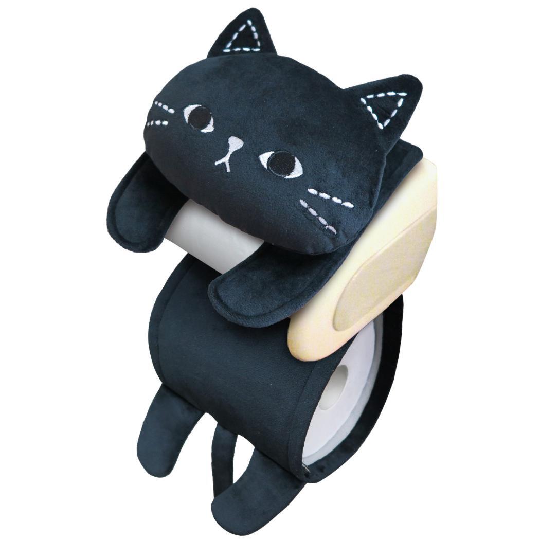 トイレ用品 ねこのトイレットペーパーカバー ミミッツ ねこ 三金商事 MEIHO トイレットペーパーホルダーカバー かわいい グッ拍卖