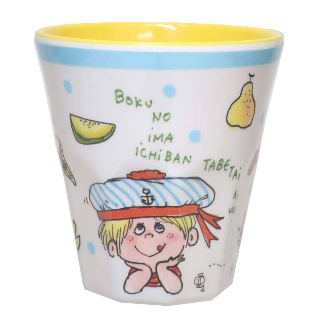 水森亜土 メラミンカップ メラミンタンブラー 水森亜土MTB2-B スケーター 食器 キャラクター グッズ拍卖