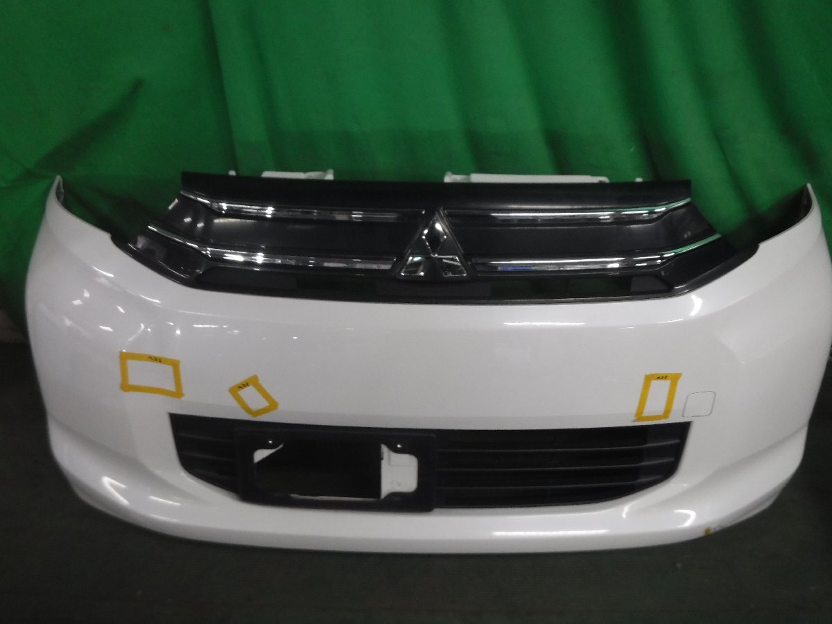 【個人宅発送不可】◇◇三菱 ekスペース B11A 純正 フロントバンパー シロ/W13◇◇拍卖