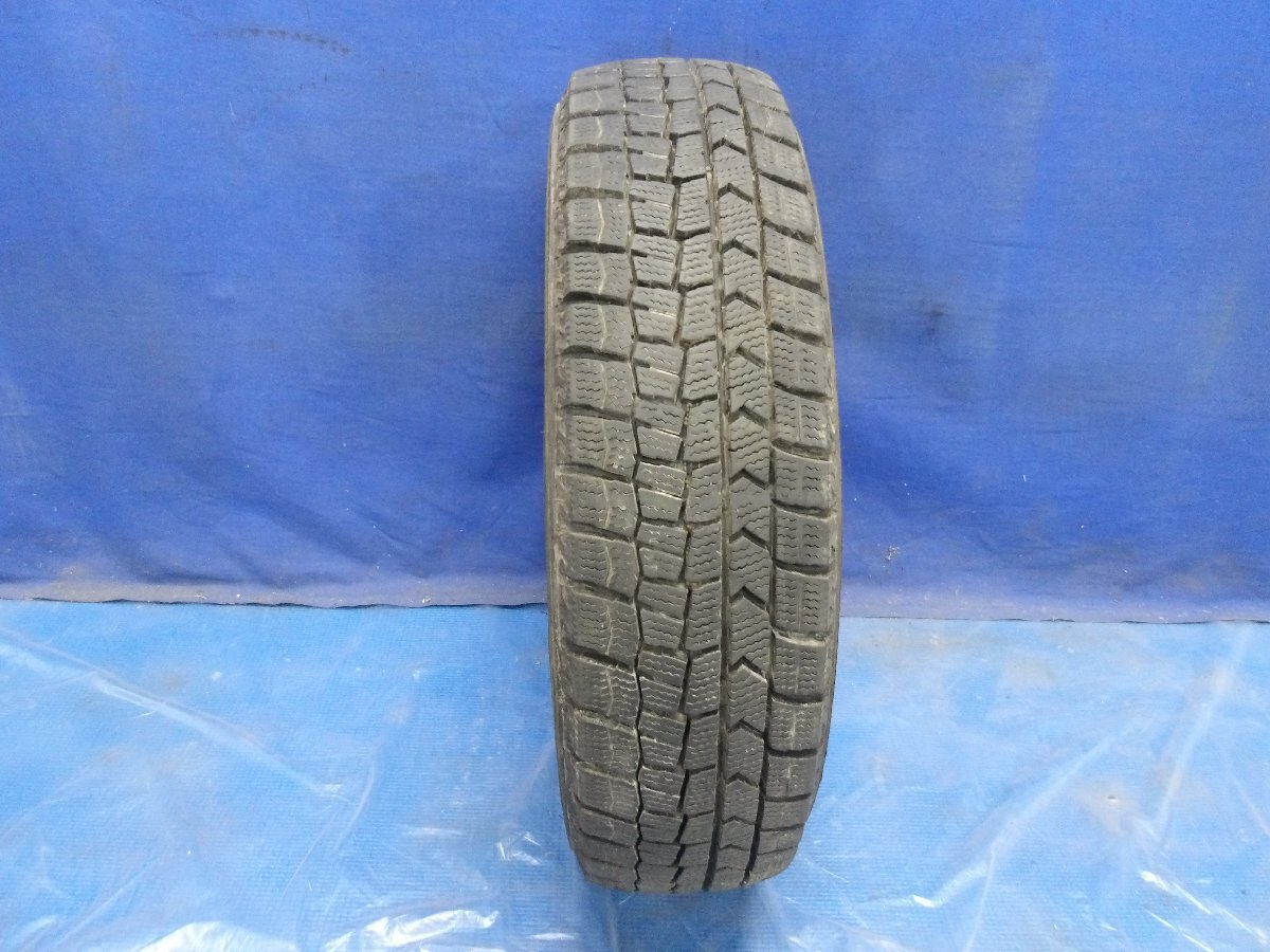 『DUNROP ダンロップ WINTERMAXX WM02 ウィンターマックス 155/65R14 2023年製 冬タイヤ スタッドレスタイヤ 1本のみ』拍卖