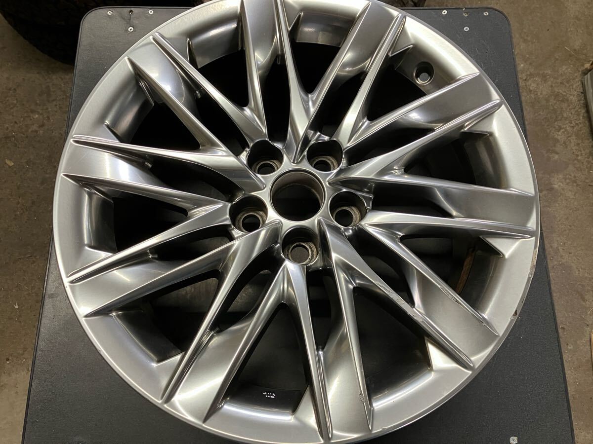 中古 レクサス LS500  19X8J オフ25 5H/120  純正アルミホイール 1本拍卖