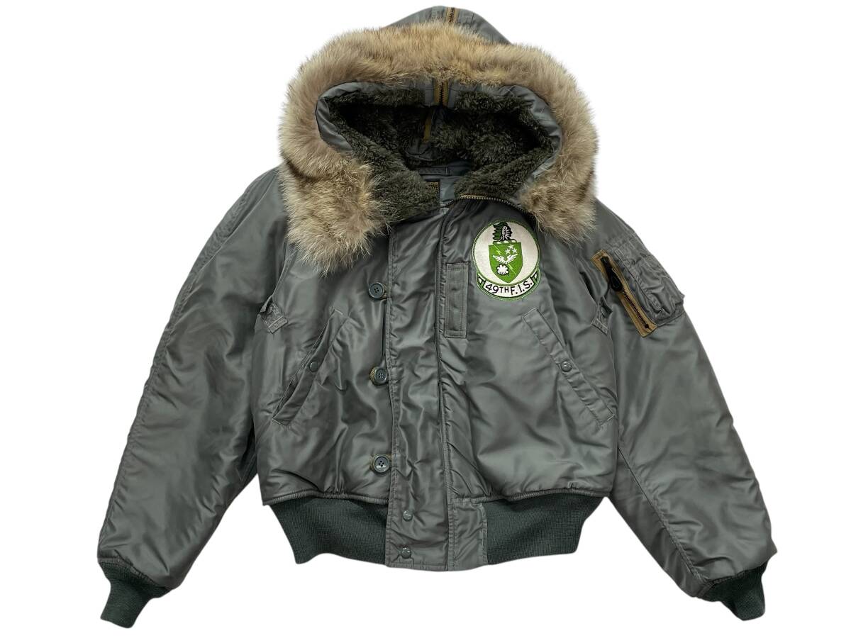 L THE REAL McCOY'S TYPE N-2B ROLEN SPORTSWEAR COMPANY 49TH F.I.S. リアルマッコイズ フライトジャケット 実名復刻 ワッペン カスタム拍卖