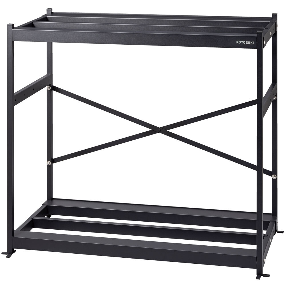 送料無料 コトブキ スリムラック9045B ブラック 同梱不可 北海道・沖縄・離島、別途送料拍卖