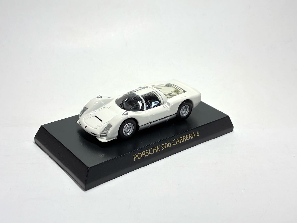 1/64 京商 ポルシェ 906 カレラ6 carrera6 白 ホワイト ミニカー コレクション サークルKサンクス Porsche拍卖