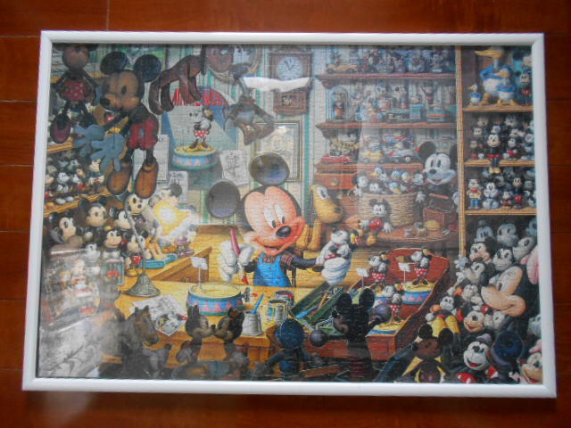 中古美品 ディズニー ミッキーマウス ジクソーパズル拍卖