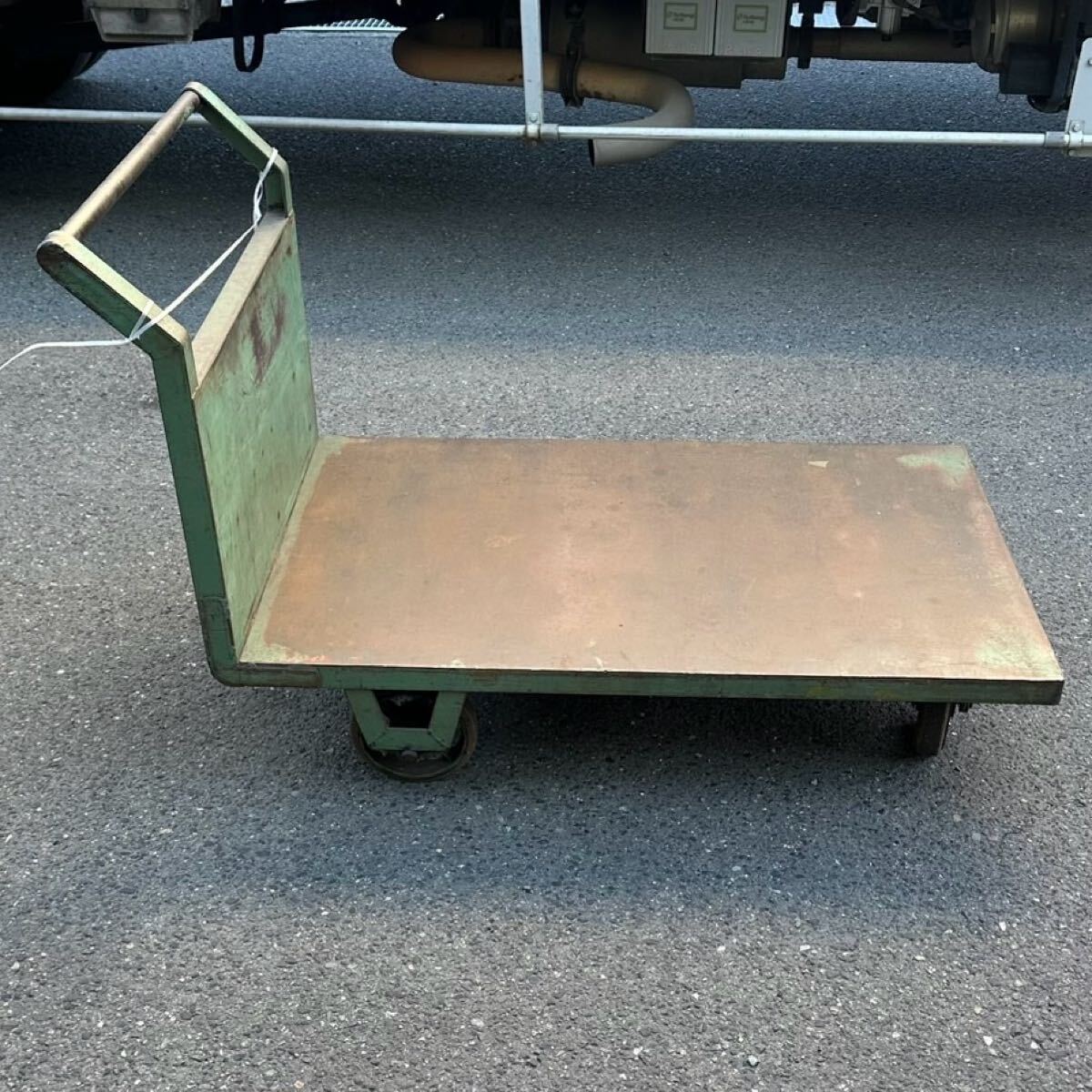 【奈良県葛城市/引取限定】中古 スチール台車 700×1200×870 ※引取不可の場合は着払での対応になります。拍卖