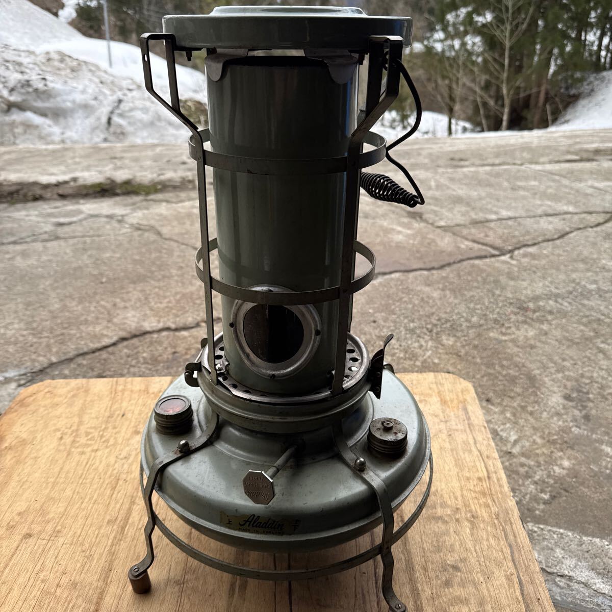 アラジン ブルーフレーム ヒーター16型八角ノブ拍卖