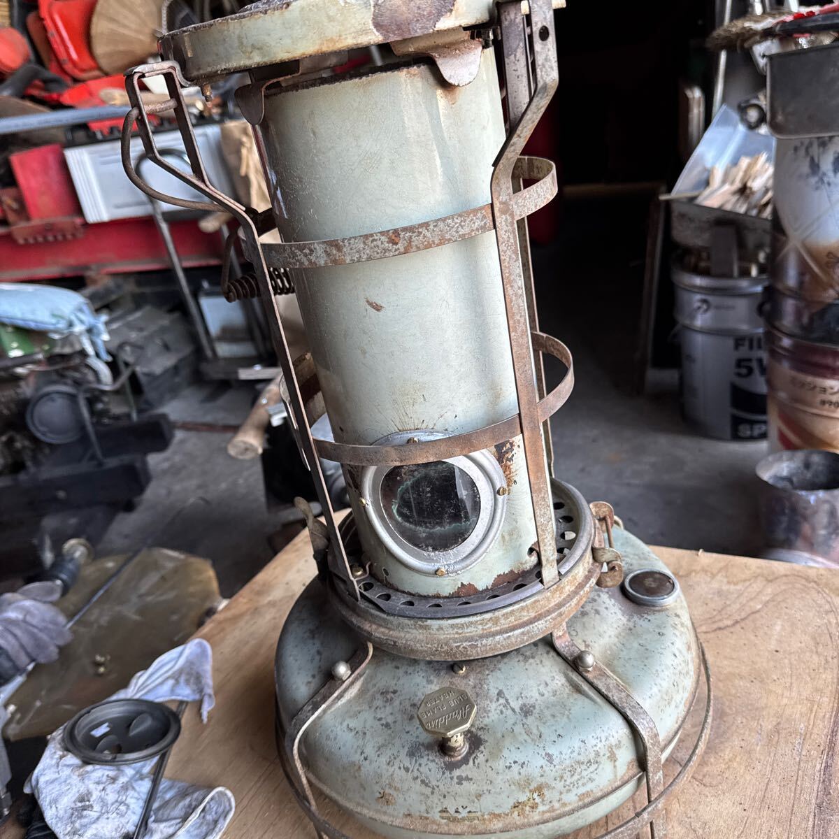 ブルーフレームヒーター15型八角ノブ H2201 ENGLAND拍卖