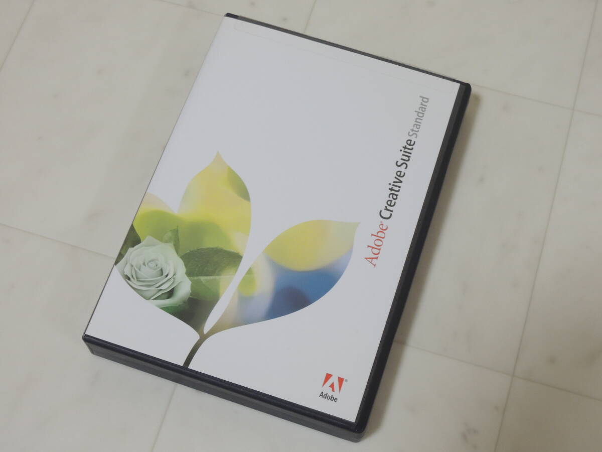 A-05724●Adobe Creative Suite 1 Standard Windows 日本語版 認証不要(CS Photoshop Illustrator InDesign)拍卖