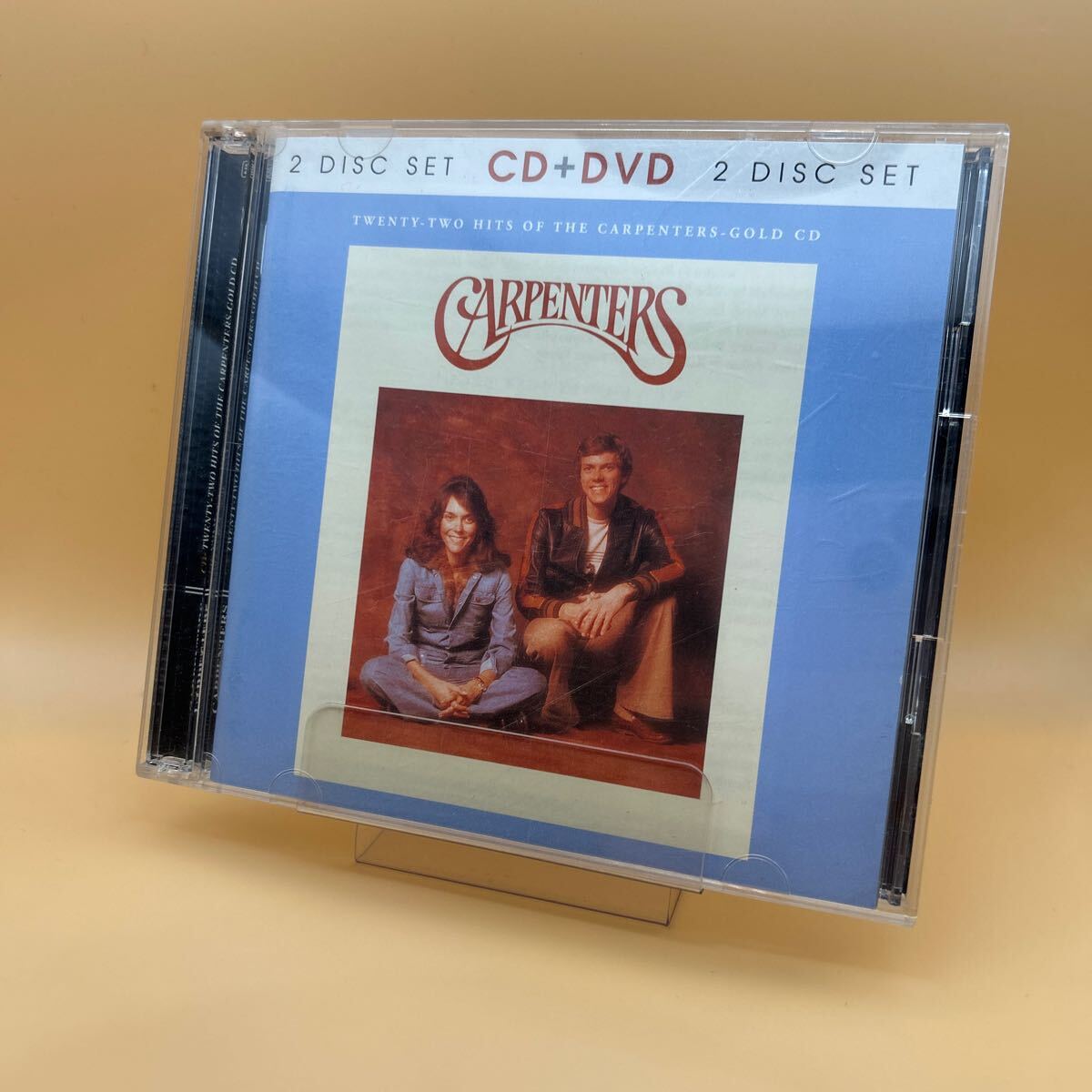 【希少】カーペンターズ/青春の輝き 初回限定盤 TWENTY-TWO HITS OF THE CARPENTERS-GOLD CD DVD GOLD CD +DVD拍卖