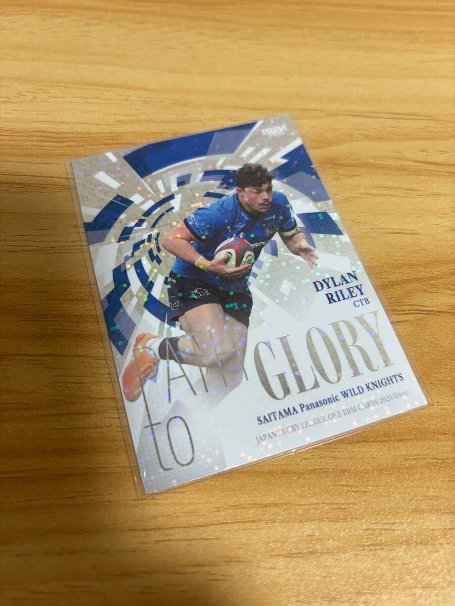 BBM 2025 ジャパンラグビー リーグワン 埼玉パナソニックワイルドナイツ ディラン・ライリー PATH to GLORY パラレルカード 100枚限定拍卖